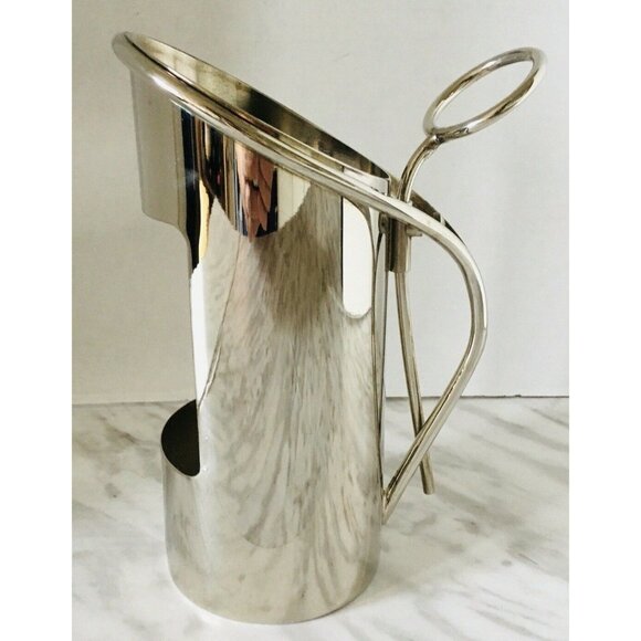 HBC EP Brass Wine Holder With Stopper Collar Set Modern Design Standard Bottle - Picture 4 of 8